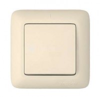 Выключатель 1-кл. СП Прима 10А IP20 сл. кость (опт. упак.) SchE VS1U-116-S