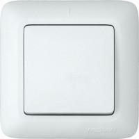 Выключатель 1-кл. СП Прима 6А IP20 бел. (розн. упак.) SchE S16-057-BI
