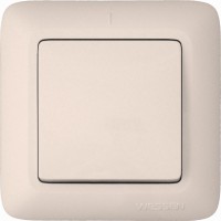 Выключатель 1-кл. СП Прима 10А IP20 сл. кость (опт. упак.) SchE VS1U-116-S