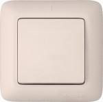 Выключатель 1-кл. СП Прима 10А IP20 сл. кость (опт. упак.) SchE VS1U-116-S