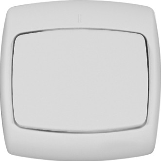 Выключатель 1-кл. СП Рондо 6А IP20 бел. SchE S16-067-BI