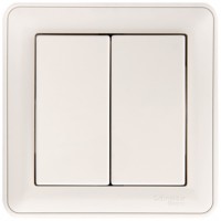 Выключатель 2-кл. СП W59 16А IP20 в сборе бел. SchE VS516-252-18