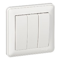 Выключатель 3-кл. СП W59 16А IP20 в сборе сл. кость SchE VS0516-351-28