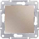 Выключатель 1-кл. СП Sedna 10А IP20 (сх. 1) 250В механизм титан SchE SDN0100168
