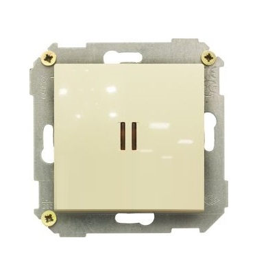 Механизм выключателя 1-кл. сп simon34 с подсветкой сл. кость 34104-031
