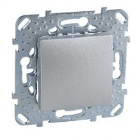 Выключатель 1-кл. СП Unica TOP 10А IP20 (сх. 1) механизм алюм. SchE MGU5.201.30ZD