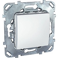 Выключатель 1-кл. СП Unica 10А IP20 (сх. 1) механизм бел. SchE MGU5.201.18ZD