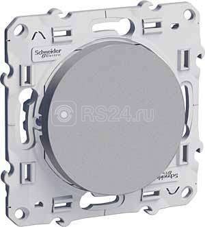 Механизм переключателя перекрестного 1-кл. СП Odace 10А IP21 (сх. 7) алюм. SchE S53R205