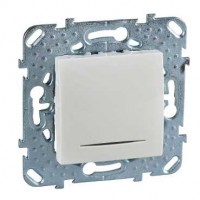 Выключатель 1-кл. СП Sedna 10А IP20 (сх. 1а) 250В с син. подсветкой механизм бел. SchE SDN1400121