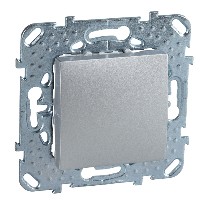 Механизм переключателя проходного 1-кл. СП Unica Top 10А IP20 (сх. 6) алюм. SchE MGU5.203.30ZD