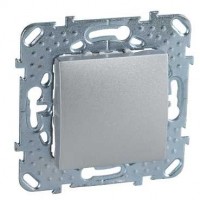 Механизм переключателя проходного 1-кл. СП Unica Top 10А IP20 (сх. 6) алюм. SchE MGU5.203.30ZD
