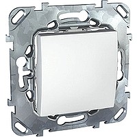 Механизм переключателя проходного 1-кл. СП Unica 10А IP20 (сх. 6) бел. SchE MGU5.203.18ZD