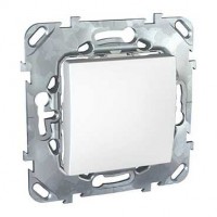 Механизм переключателя проходного 1-кл. СП Unica 10А IP20 (сх. 6) бел. SchE MGU5.203.18ZD