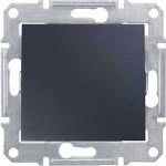 Переключатель проходной 1-кл. СП Sedna 10А IP20 (сх. 6) 250В графит SchE SDN0400170