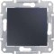 Переключатель проходной 1-кл. СП Sedna 10А IP20 (сх. 6) 250В графит SchE SDN0400170