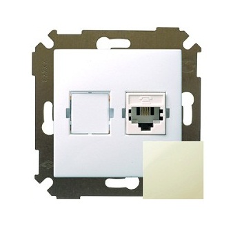 Механизм розетки телеф. сп simon34 rj11 сл. кость simon 34480-031