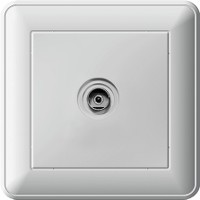 Розетка телевизионная оконечная TV 1-м СП W59 коннектор сл. кость SchE RTS-151-28