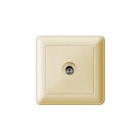 Розетка телевизионная оконечная TV 1-м СП W59 коннектор сл. кость SchE RTS-151-28