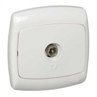 Розетка телевизионная TV СП Рондо бел. SchE RAT-1-BI