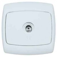 Розетка телевизионная TV СП Рондо бел. SchE RAT-1-BI