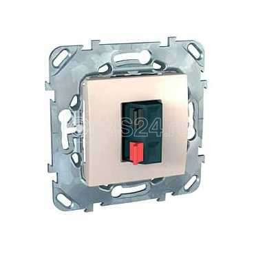 Розетка аудио СП Unica беж. SchE MGU5.486.25ZD