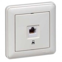 Розетка компьютерная СП W59 RJ45 кат.5E бел. SchE RSI-152K5E-18 (РСИ-152К5Е-18)