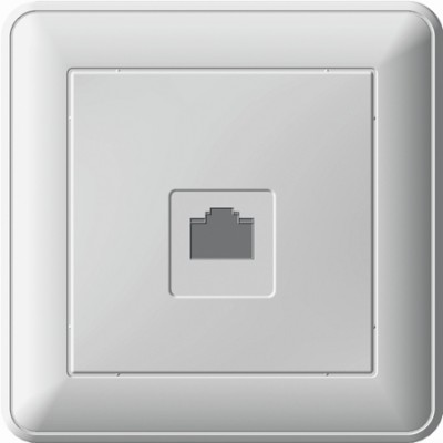 Розетка телефонная 1-м СП W59 RJ11 1А бел. SchE RSI-152T-18 (РСИ-152Т-18)