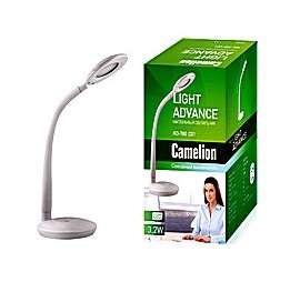 Светильник LED kd-780 c01 настол. база 3.2вт 230в сенсорн. выкл. 3 уровня яркости бел. camelion 11866