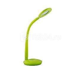 Светильник LED kd-780 c16 настол. база 3.2вт 230в сенсорн. выкл. 3 уровня яркости светло-зел. camelion 11868