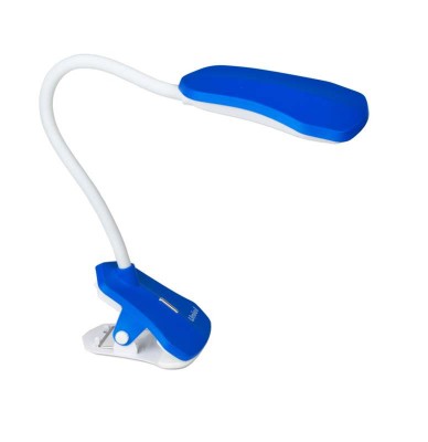 Светильник LED tld-513 blue/360лм/4500к настол. прищепка син. uniel 09103