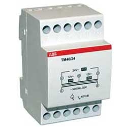 Трансформатор звонковый tм 40/24 abb 2csm401041r0801