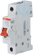 Рубильник 1п SD201/40 рычаг красн. ABB 2CDD281101R0040