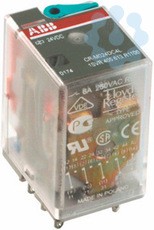 Реле 6А 125В DC 4ПК CR-M125DC4 ABB 1SVR405613R8200