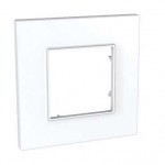 Рамка 1-м Unica quadro бел. SchE MGU2.702.18