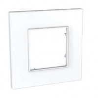 Рамка 1-м Unica quadro бел. SchE MGU2.702.18