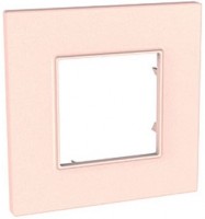 Рамка 1-м Unica Quadro роз./жемчуж. SchE MGU4.702.37