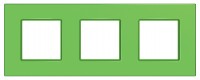 Рамка 3-м Unica quadro киви SchE MGU4.706.28