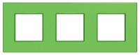 Рамка 3-м Unica quadro киви SchE MGU4.706.28