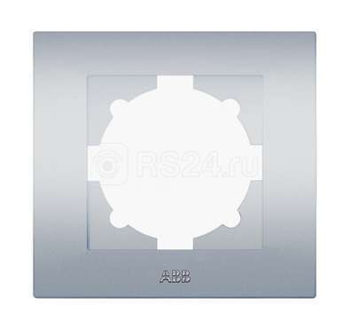 Рамка 1-м cosmo алюм. abb 612-011000-271