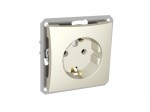 Розетка 1-м СП Дуэт 16А IP20 с заземл. механизм беж. SchE WDE000243
