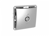 Розетка телевизионная TV 1-м СП Дуэт механизм серебр. SchE WDE000391