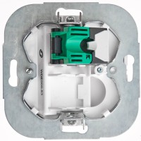 Розетка компьютерная СП Дуэт RJ45 кат.5E механизм бел. SchE WDE000183