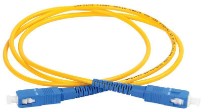 Патч-корд оптический коммутационный соединительный для одномодового кабеля (SM); 9/125 (OS2); SC/UPC-SC/UPC (Simplex) (дл.50м) ITK FPC09-SCU-SCU-C1L-50M