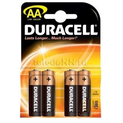 Элемент питания lr6-4bl basic 3+1 бесплатно new (блист.4шт) duracell б0016826