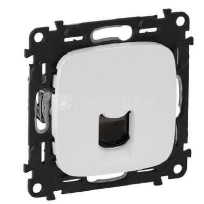 Механизм розетки компьютерной 1-м Valena Allure RJ45 кат.6 UTP с лицевой панелью бел. Leg 753742