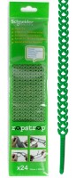 Хомут кабельный RAPSTRAP 10х300 термопласт зел. (уп.24шт) SchE IMT38072
