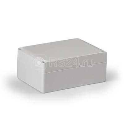 Корпус пластиковый Cubo S 125х175х75мм поликарбонат от -40 до +80град.C глух. стенка IP66/67 сер. ENSTO SPCP131808G