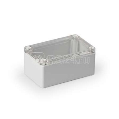 Корпус пластиковый Cubo S 75х125х60мм поликарбонат от -40 до +80град.C глух. стенка IP66/67 сер. ENSTO SPCP081306G