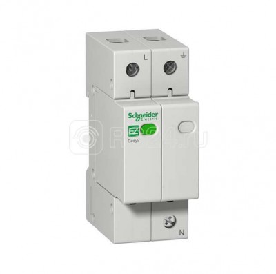 Ограничитель перенапряжения 1П+Н 20кА 230В EASY9 SchE EZ9L33620
