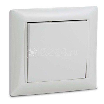 Выключатель 1-кл. valenzo 6021 бел. asd / in home 4690612006291